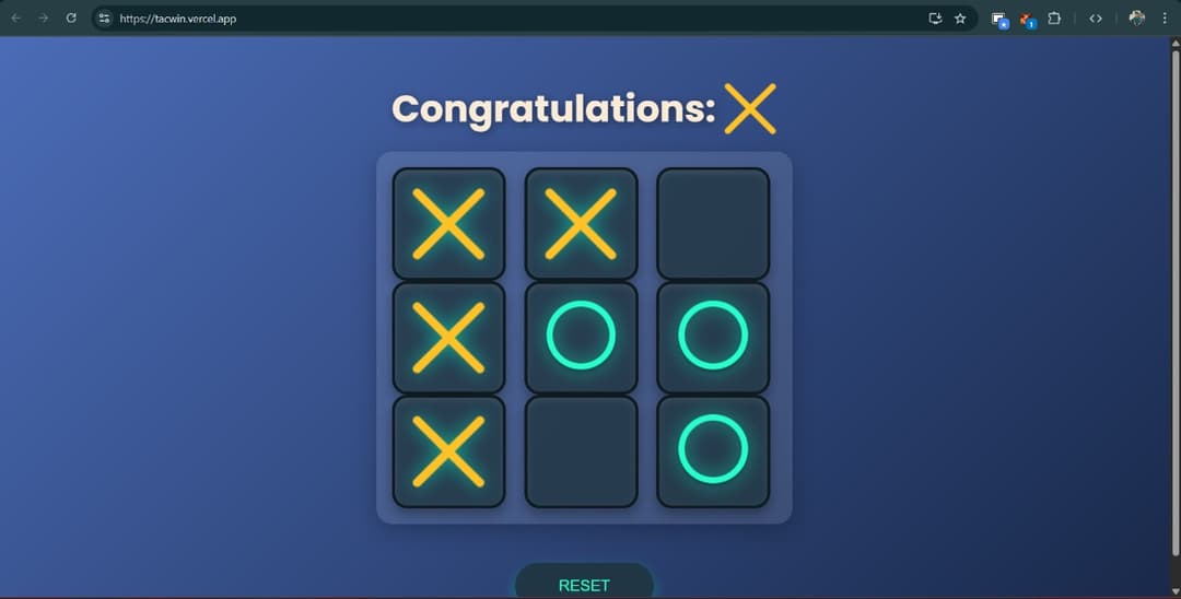 Tacwin project screenshot